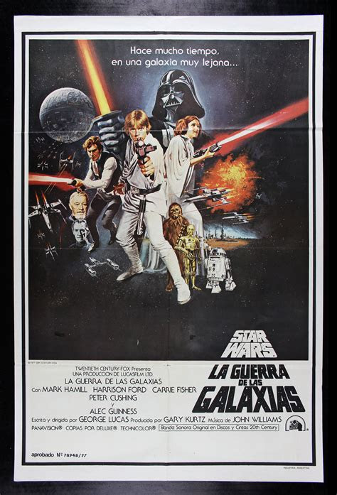 star wars cinemasterpieces argentina original