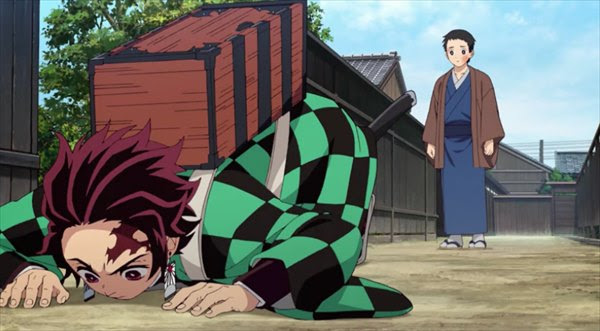 鬼滅の刃 6話 アニメ感想 炭次郎の仇敵 鬼舞辻無惨 禰豆子のキック技が炸裂 ラフアニメ