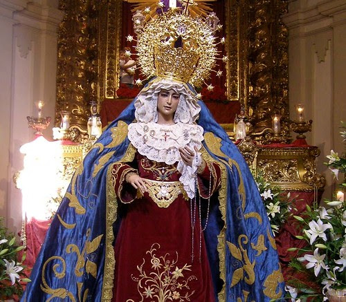 Resultado de imagen de virgen maria semana santa