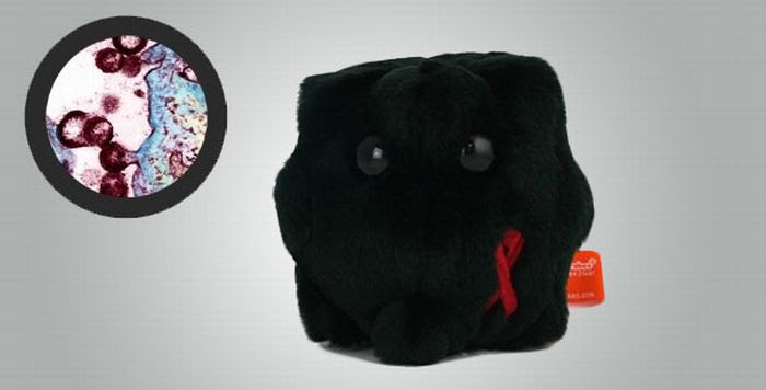 Giant Plush Microbes (20 pics)