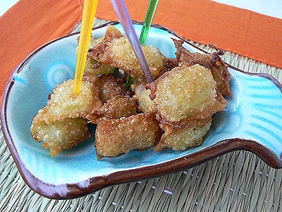 ravioles frites sur plat poisson.jpg