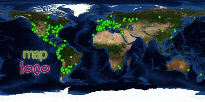 Locations of Site Visitors