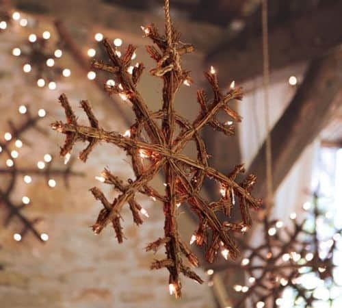 35 Rustic DIY Christmas Ornaments Ideas