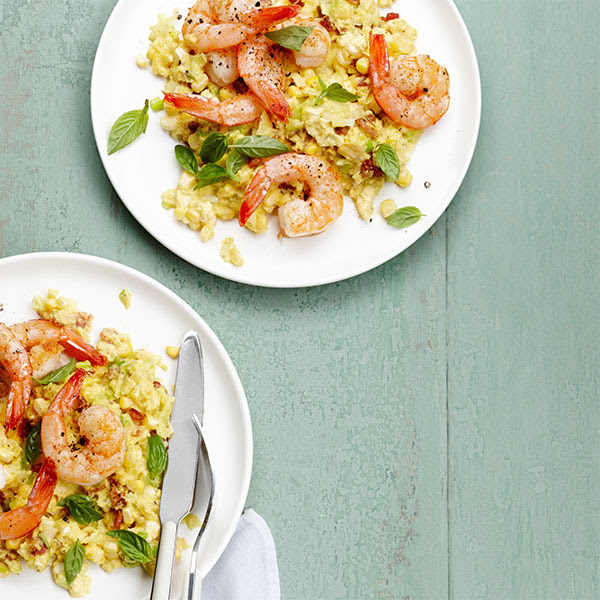 Shrimp and Sweet Corn Grits Recipe