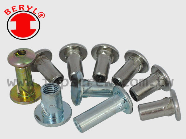E SELF-DRIVING NUT, SEX BOLTS,SLEEVE NUT,FASTENERS, ARCHITECTURAL, HARDWARE,翼型螺帽,防盜螺母,防盜螺絲