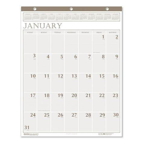  large printable calendars