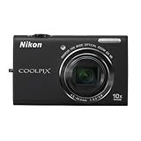 Nikon COOLPIX S6200 16 MP Digital Camera with 10x Optical Zoom NIKKOR ED Glass Lens and HD 720p Video