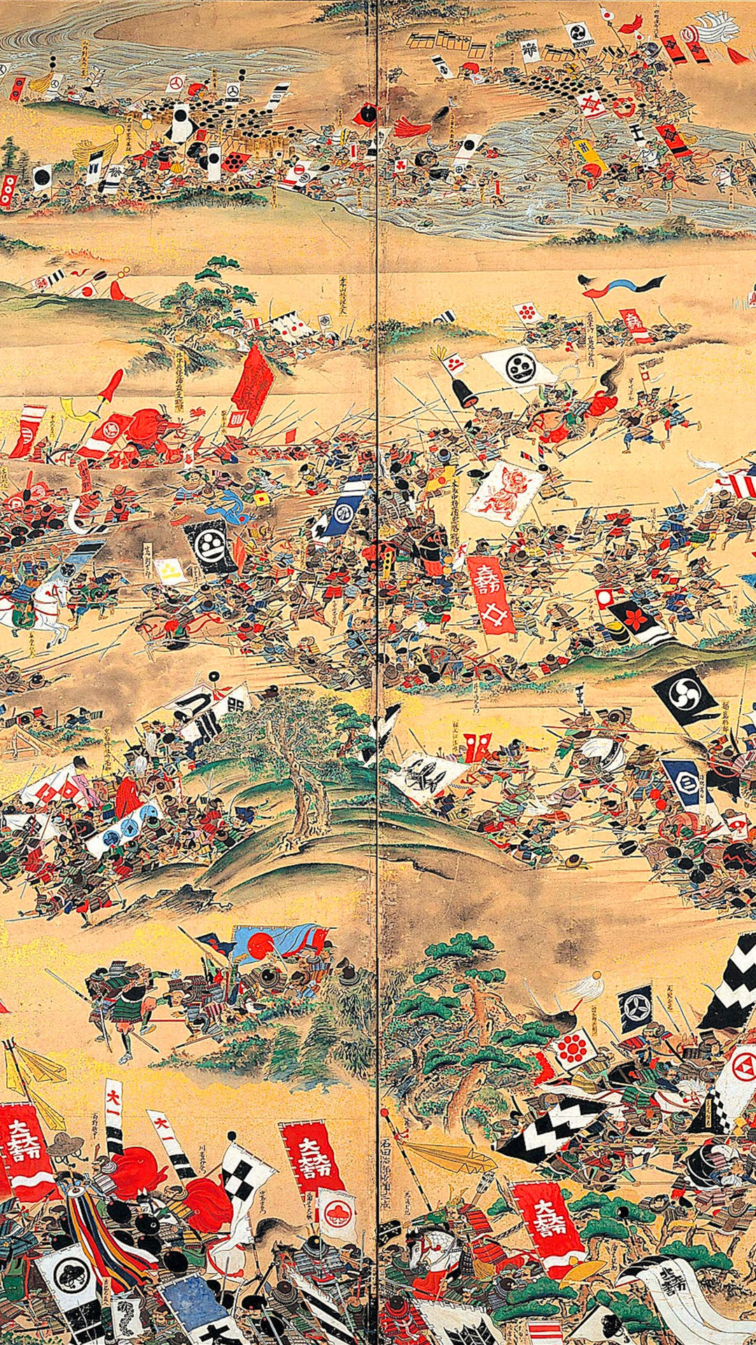 岐阜市歴史博物館 関ヶ原合戦屏風 壁紙ギャラリー Kagirohi