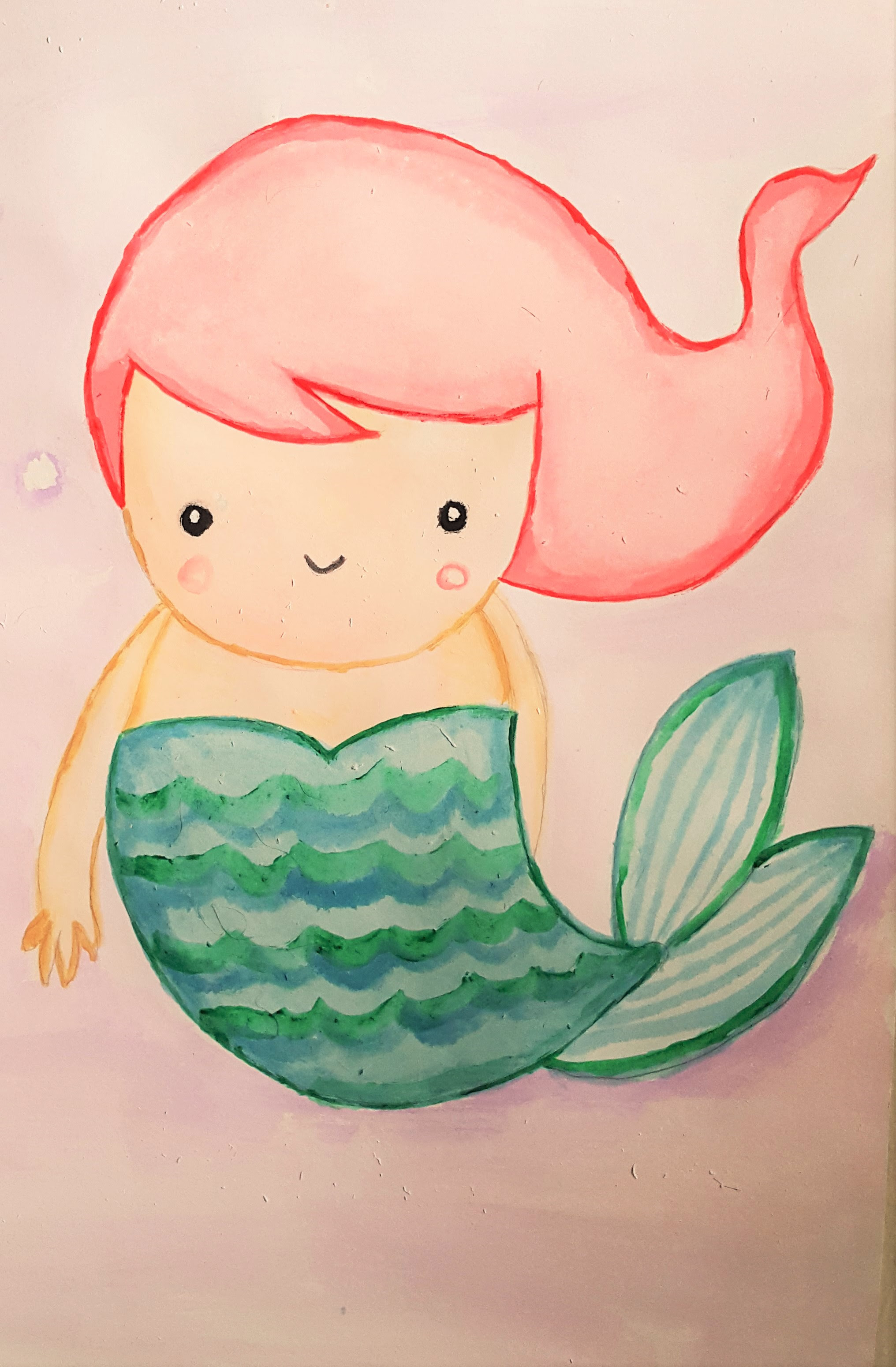 Mermaid Drawing Easy at GetDrawings | Free download