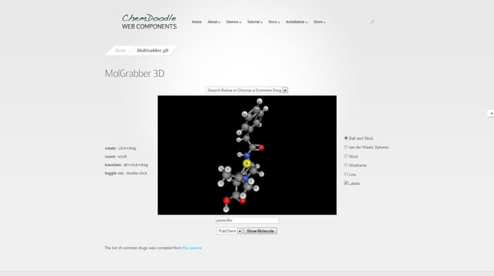 MolGrabber 3D