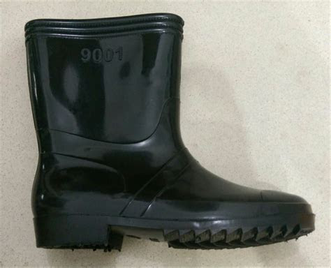 jual sepatu boot jeep karet hitam boots pendek  lapak