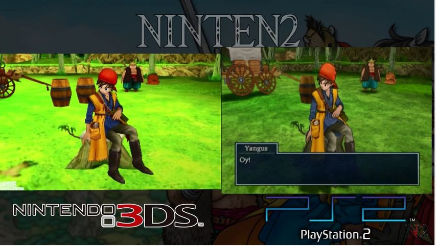 3ds版vsps2版 ドラゴンクエスト8 海外比較ムービーがアップ 記事 が掲載中 ゲーム 任天堂関連記事