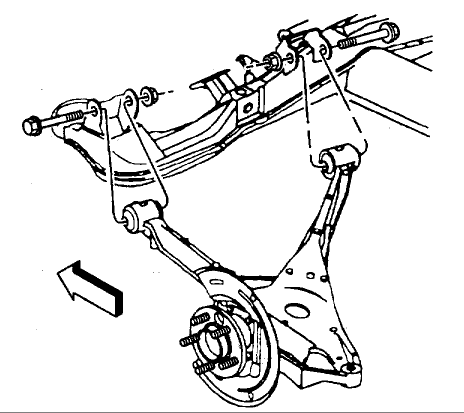 2000 buick lesabre rear suspension diagram