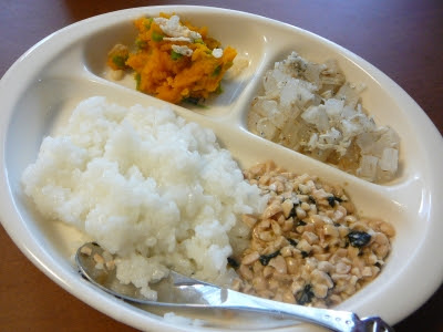 離乳食完了期の１日メニュー 喫茶パンダ