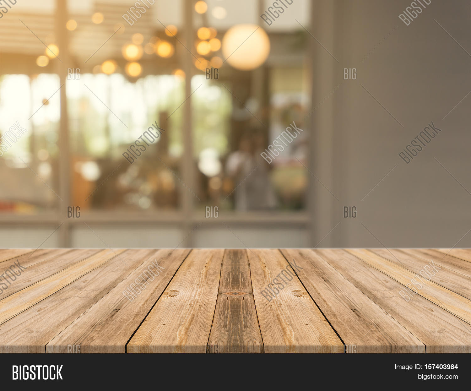 Wooden Board Empty Table Top On Image &amp; Photo | Bigstock