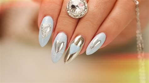 chrome hearts  calligraphy nail art youtube