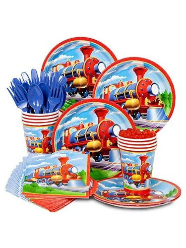 Top Train Party Standard Kit Serves 8 Guests