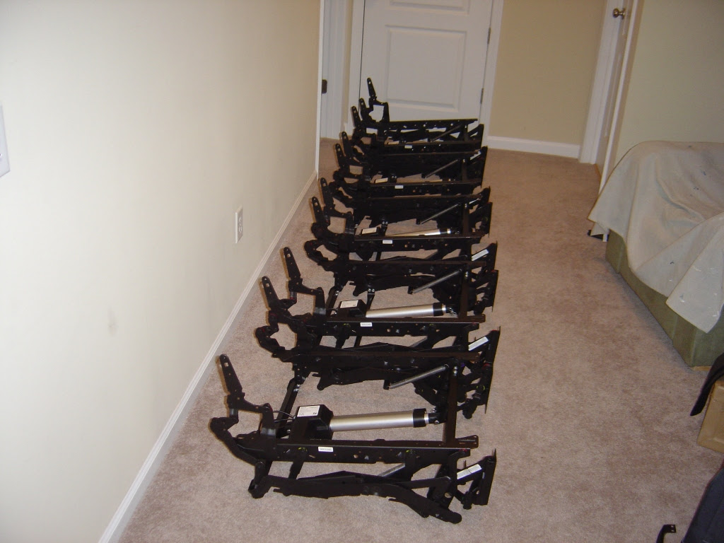 My DIY home theater chairs.