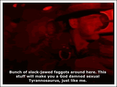 BUNCH OF SLACK JAWED FAGGOTS HERE