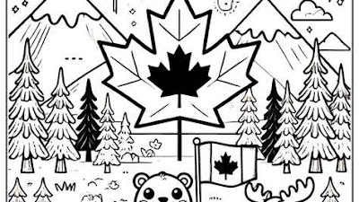 Improve Your Focus and Concentration with 10 canada coloring pages