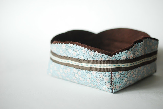 Fabric Berry Basket
