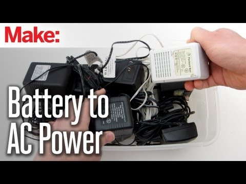Video External Battery Pack With Ac Plug