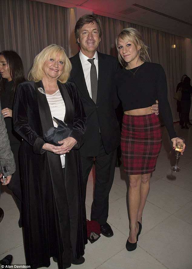 Famous offspring: The Dancing On Ice finalist is the daughter of TV presenters Richard and Judy