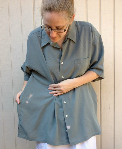 Plaid Top Refashion