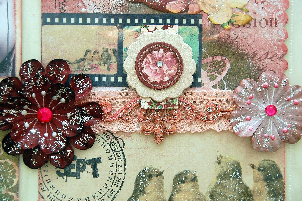 Life Is Better When You're Laughing Misc Me Pages by Irene Tan using BoBunny Madeleine Collection
