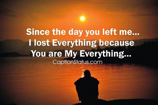 Sad Whatsapp Status in English (100 Sad Love Status for ...
