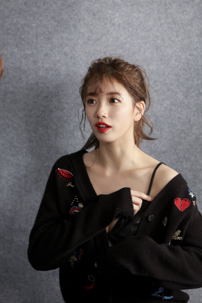 Suzy đẹp rạng ngời, lấp ló vòng một nảy nở trong loạt hình hậu trường chụp tạp chí - Ảnh 18.