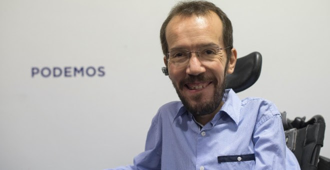 El secretario de Organización de Podemos, Pablo Echenique. EFE/ TONI GALÁN