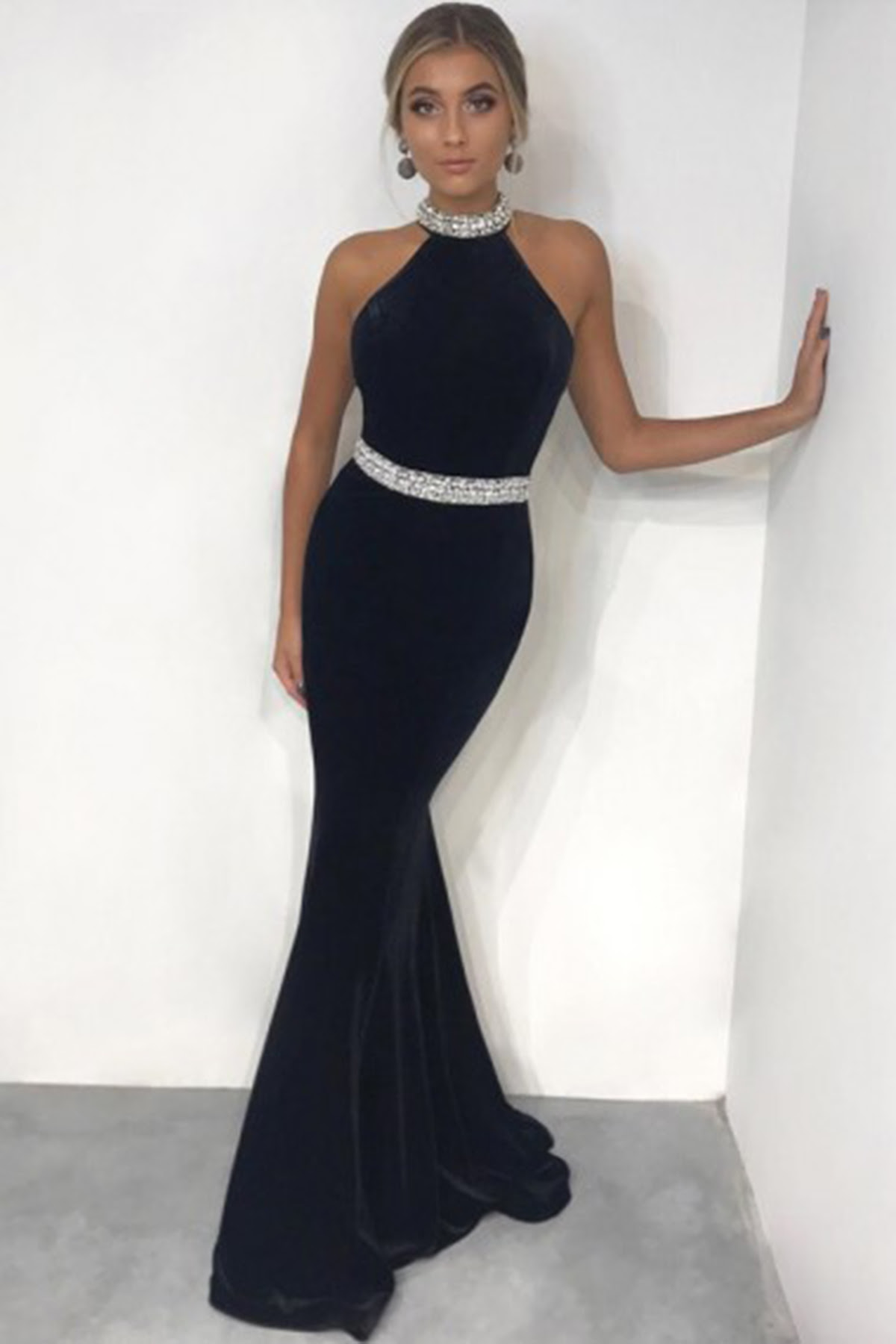 black velvet designer dresses