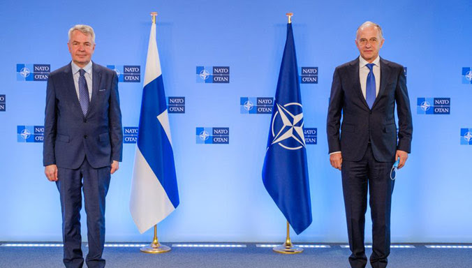 Nato News Nato Deputy Secretary General And Allies Exchange Views With The Finnish Foreign Minister 24 Feb 2021