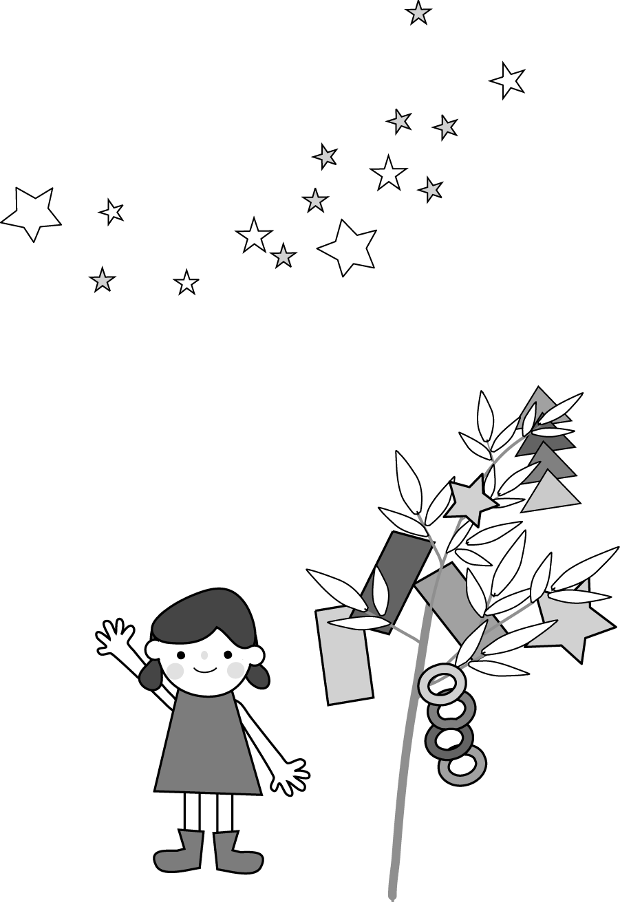 七夕のイラスト 無料 フリー素材
