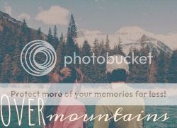 over mountains