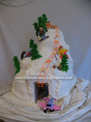 Sock Monkey Birthday Cake on Pin Snow Ski Cupcakes X 12 Thats My Cake Cake On Pinterest