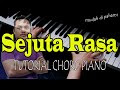 SEJUTA RASA Tutorial Chord Piano (Mudah Dipahami Untuk Pemula) #sejutara...