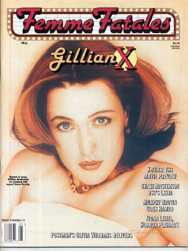 Femme Fatales Magazine GILLIAN ANDERSON Rosie Perez X-FILES Perdita Durango FIONA LEWIS VooDoo SEXY PIN-UPS May 1998 C (Femme Fatales Magaz