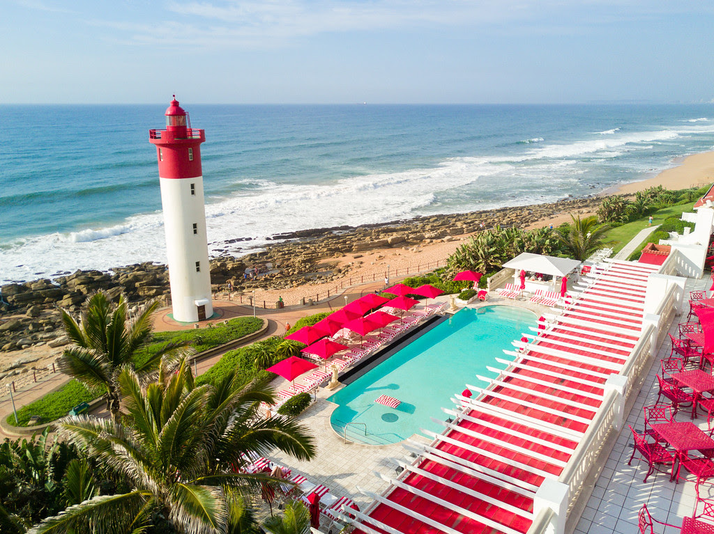 Oyster Box on Umhlanga Beach 