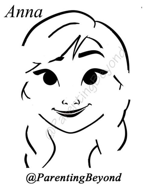  free frozen pumpkin carving halloween templates free stencil