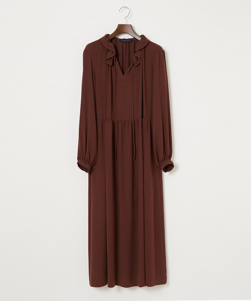 セール Martinique 2wayツイルフリルワンピース ワンピース ワンピース Martinique マルティニーク のファッション