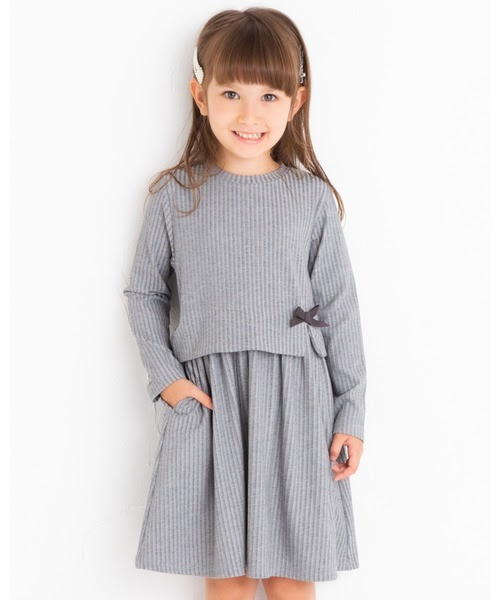 超お買い得 ギャザー リボン ワンピース 90 140 ワンピース Bebe ベベ のファッション リボン ギャザー セール ワンピース ドレス Bebe スリット入り レイヤード風 ワンピース