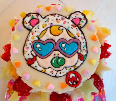 関ジャニ くんのイラストプレートケーキ 紙ひこうき