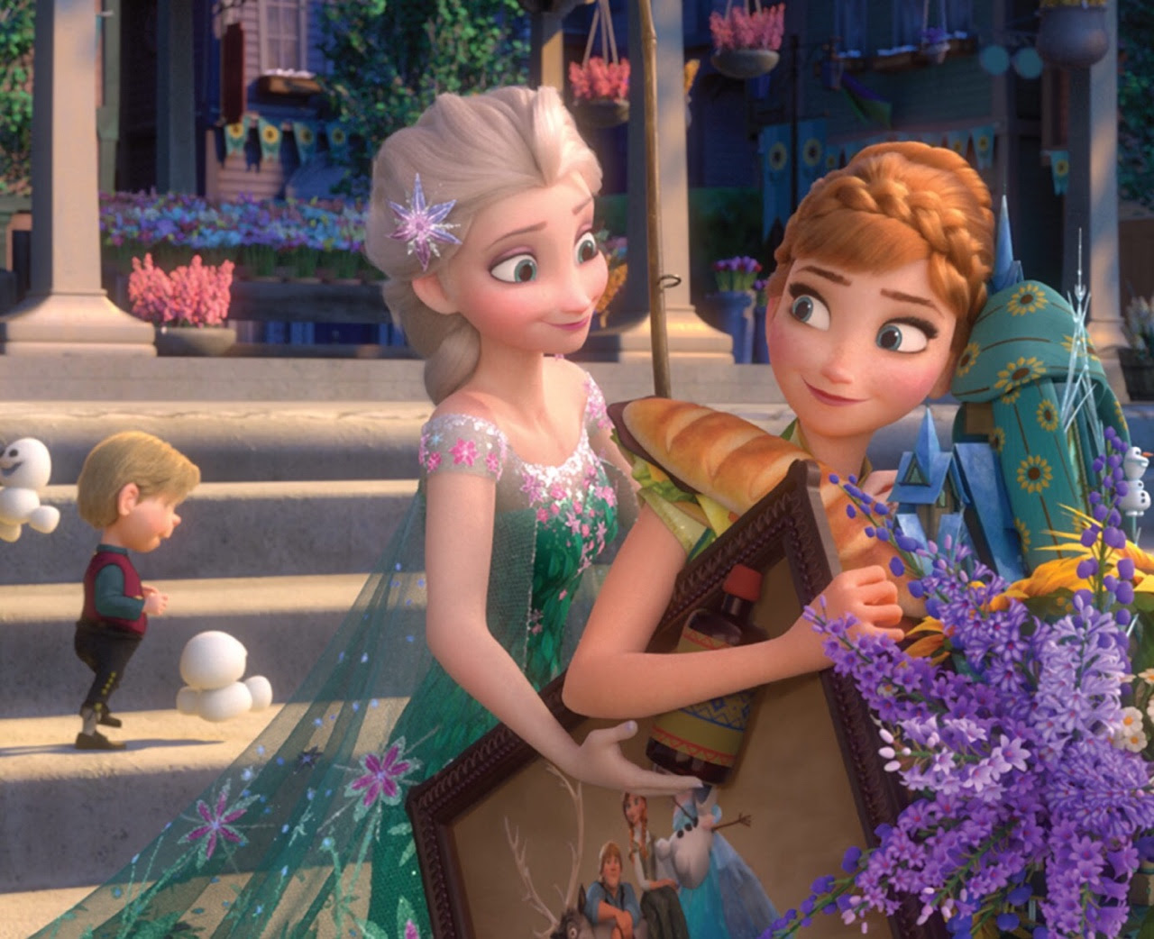 Frozen Fever - Elsa and Anna Photo (38258303) - Fanpop
