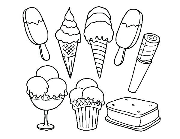 Download Free Printable Ice Cream Coloring Pages at GetDrawings ...