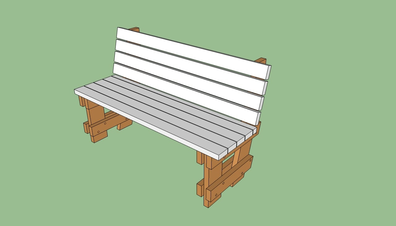  bench plans | HowToSpecialist - How to Build, Step by Step DIY Plans