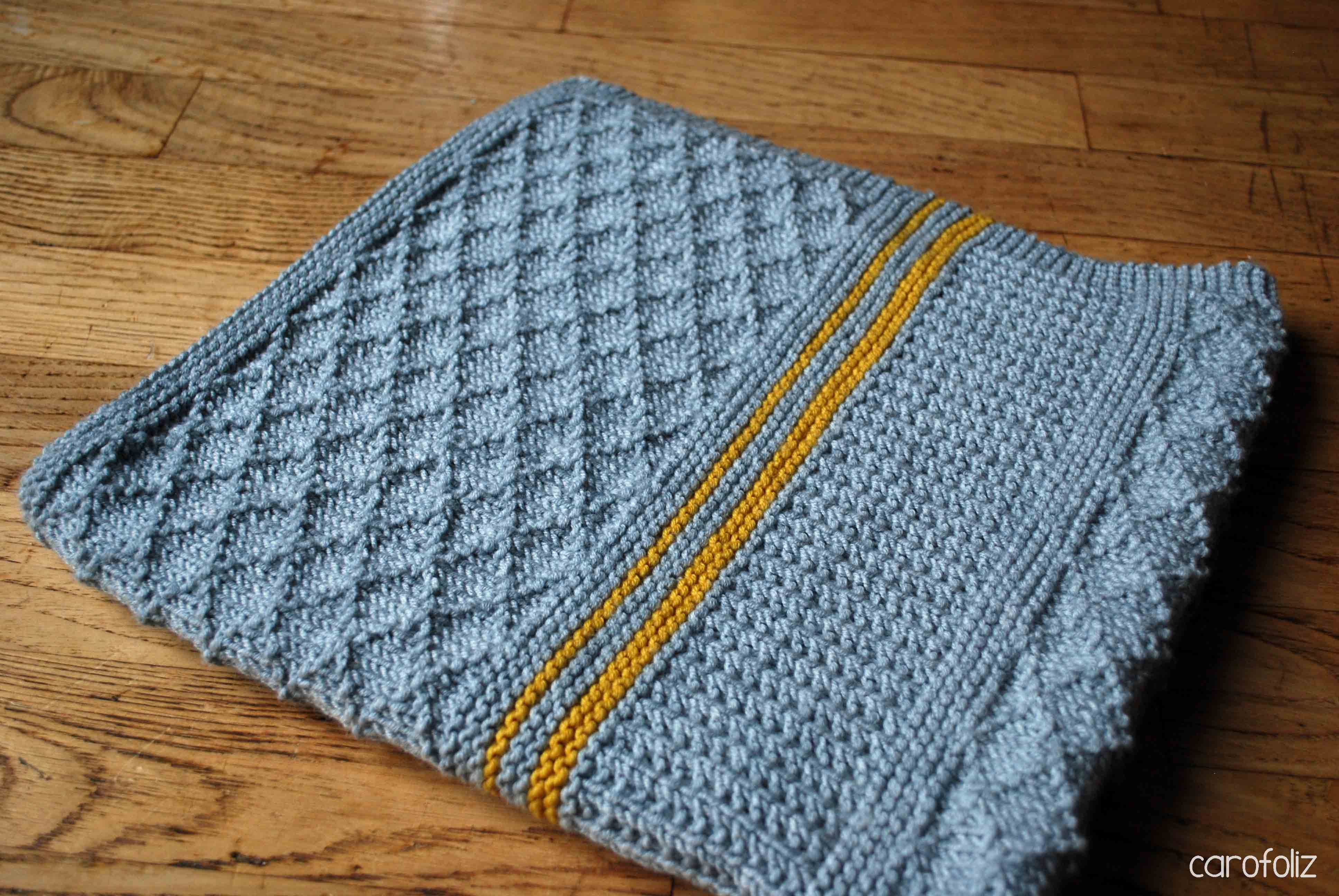 Couverture Tricot Pour Bebe Patron Gratuit Carofoliz