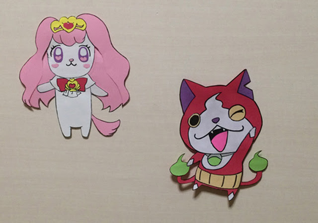 壁面飾りにもぴったり 色画用紙で出来るキャラクターの作り方 イクジラ