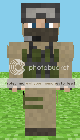 Light armor Minecraft Skin
